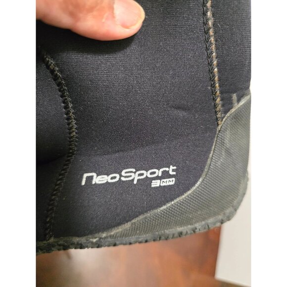 Neo Sport 3MM Neoprene Zippered Dive Ankle Boots For Water Sports Size 10 - Picture 5 of 11